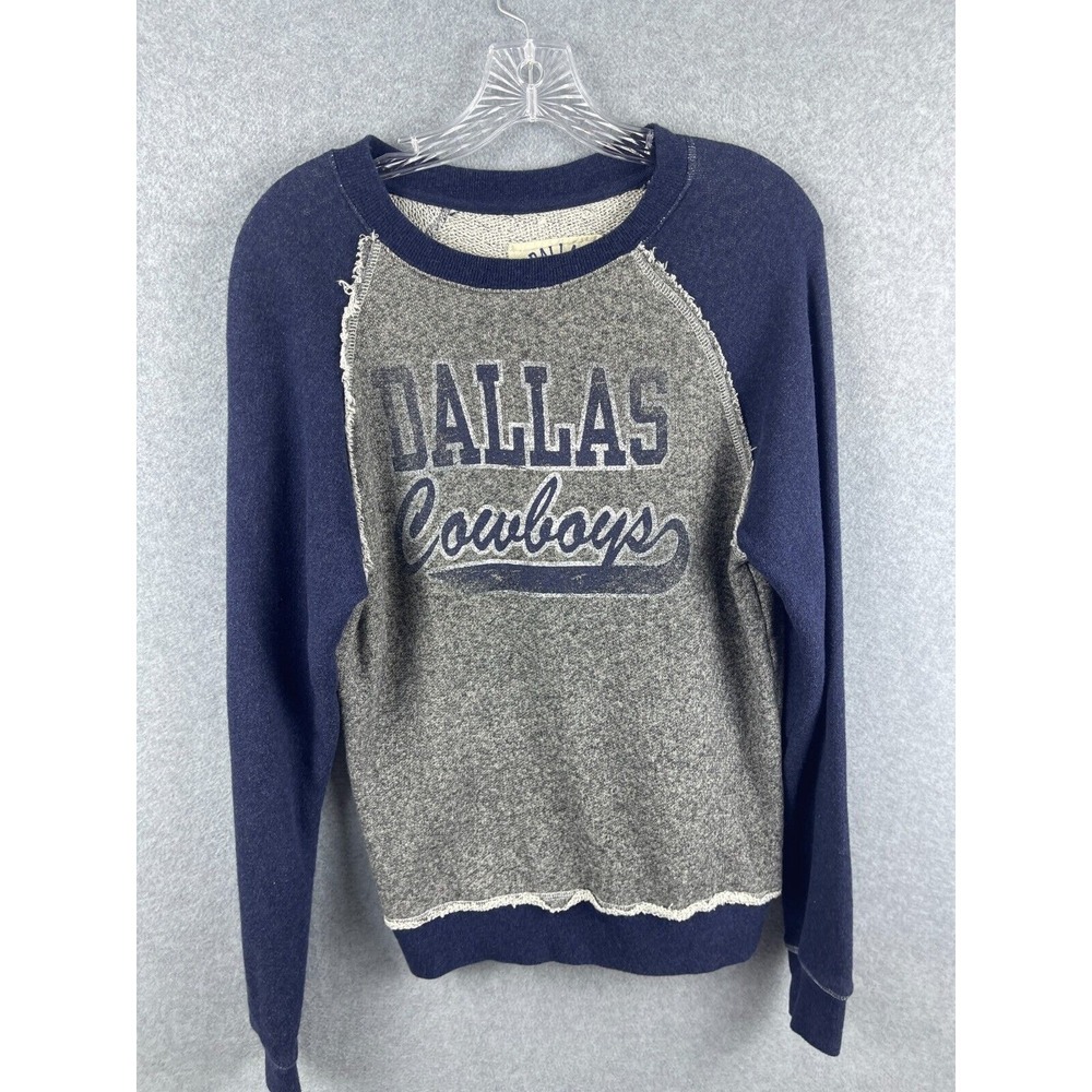 Dallas Cowboys Legends Collection Sweatshirt Men's M Gray Long Sleeve Pullover‎